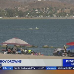 9-year-old drowns in Lake Elsinore