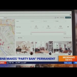 Airbnb makes global party ban permanent