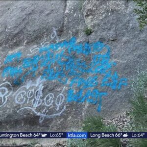 Vandals who tagged 30 Yosemite National Park sites with graffiti sought