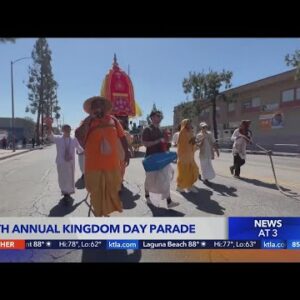 Annual kingdom Day parade held after 5 month delay