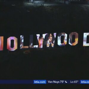 BET Awards take over iconic Hollywood sign