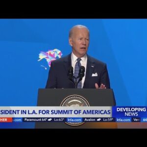Biden lauds democratic unity despite no-shows at summit