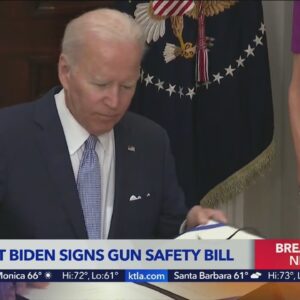 Biden signs gun safety bill