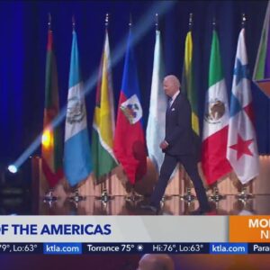 Biden to address leaders in Summit of the Americas in L.A.
