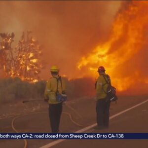 Containment of Sheep Fire grows but evacuation orders remain in place