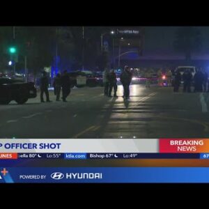CHP officer in critical condition after being shot during traffic stop in Studio City