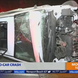 Deadly two-car crash in Culver City
