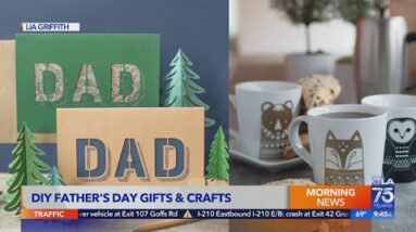 DIY Father's Day gifts and crafts by designer Lia Griffith