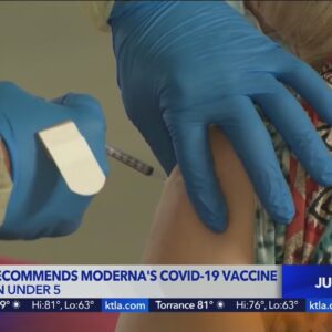 FDA panel recommends Moderna's COVID vaccine for children under 5