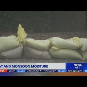 Heat and monsoon moisture on tap this week in SoCal