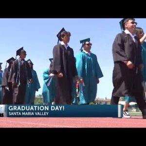 Santa Maria, Righetti and Pioneer Valley high schools hold graduation ceremonies