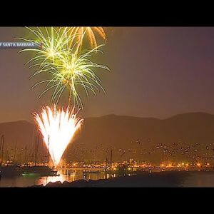 CITY OF SANTA BARBARA URGING PEOPLE TO ATTEND FIREWORKS SHOW I 5PM SHOW