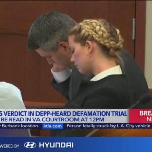 Jury reaches verdict in Depp-Heard trial