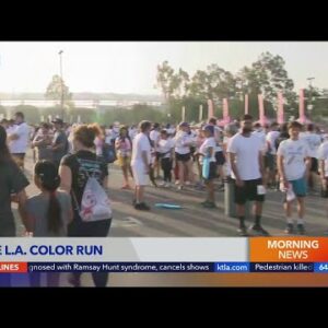 L.A. Color run a fun activity for a good cause