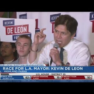 De Leon reflects on campaign as mayor's race appears headed for runoff without him