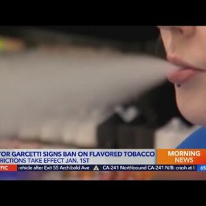 Mayor Garcetti signs ban on flavored tobacco