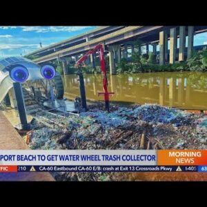 Newport Beach to get West Coast's first water wheel trash collector