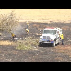 Santa Barbara County Fire crews put out series of spot fires near Orcutt