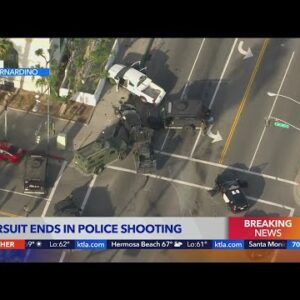 Police fatally shoot person in San Bernardino