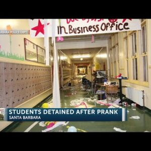 Police investigate Santa Barbara High School senior prank gone wrong