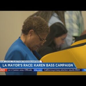 Rep. Karen Bass one of two frontrunners in L.A. mayor's race