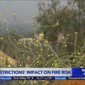 Residents fear water restrictions will impact fire risk