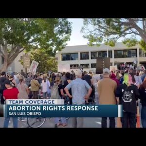 Abortion rights protests were held in different areas of the Center Coast