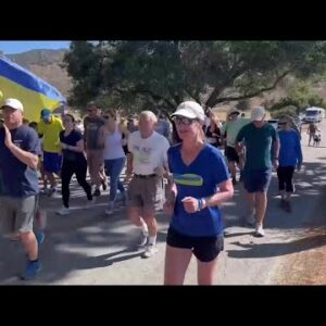 Run For Ukraine holds a fun run to help raise money for Ukraine