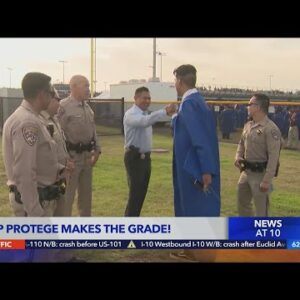Santa Ana teen mentored by CHP officers