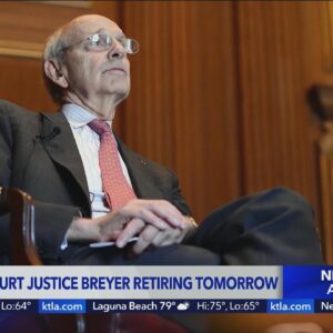 SCOTUS Justice Stephen Breyer set to retire Thursday