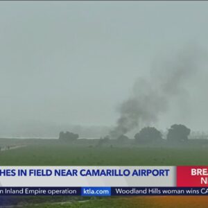 Small plane crashes in Oxnard strawberry field