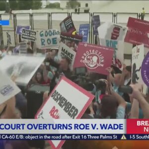 Supreme court overturns Roe V. Wade