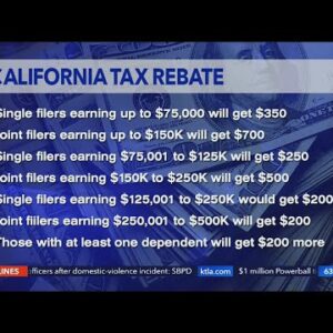 Tentative agreement reached on CA tax rebate
