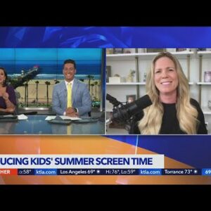 Tips for reducing kids' summer screen time
