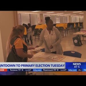 Tuesday's primary election draws closer