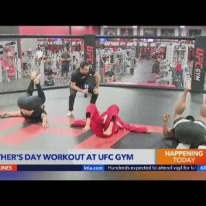 UFC Gym welcomes dads for Father's Day training sessions