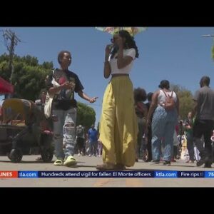 Juneteenth celebrations unite African American community in Los Angeles