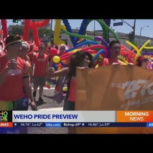 WeHo Pride Parade preps are underway