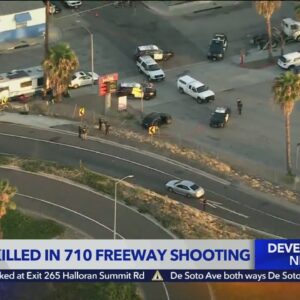 Woman killed in 710 Freeway shooting