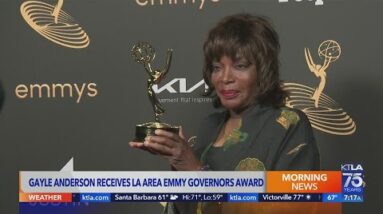 KTLA's Gayle Anderson receives Governors Award at 74th annual L.A. area Emmys