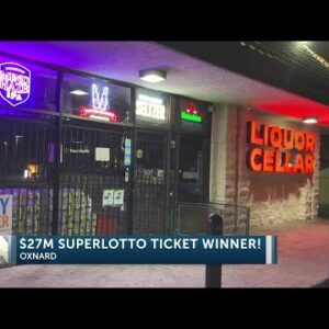 $27 million SuperLotto Plus ticket sold at Oxnard liquor store