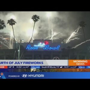 4th of July fireworks return to Rose Bowl