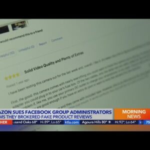 Amazon sues Facebook group administrators