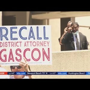 Gascon recall proponents turn in signatures for November ballot measure