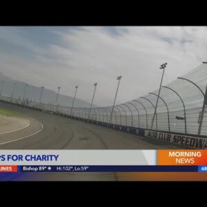 Auto Club Speedway in Fontana hosts track laps for charity