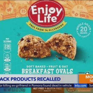 Baked snack products recalled