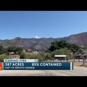 Camino Fire 85% contained, 387 acres