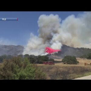 Camino Fire near Arroyo Grande 100% contained