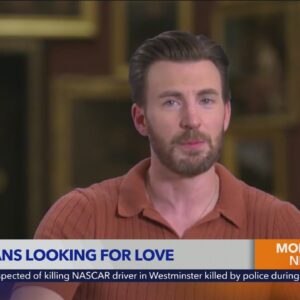 Chris Evans reveals he's ready for love