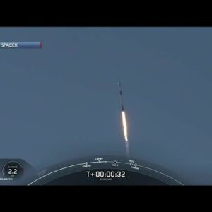 SpaceX Falcon 9 launches 46 Starlink Satellites from Vandenberg Space Force Base